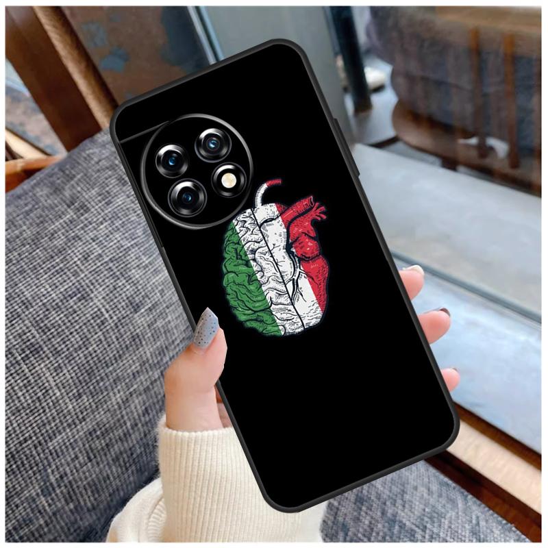 Italy Italia National Flag Case For OnePlus 13 15 13R 13T 12 12R 11 9 10 Pro 10T 8T Nord 5 CE 2 3 4 Lite N20 N30 Coque