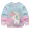 2025 Neues 3D Pinkes Sweatshirt Einhorn Hoodies Herbst Winter Freizeit Gartenkragen Jungen und Mädchen Kinder Streetwear Hoodie 4-14T