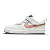 Nike Court Borough Low 2 PS White Metallic Red Bronze Kids Sneakers Summit-White Dark-Smoke-Grey BQ5451-116