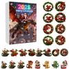 2D Advent Calendar 24 Days Countdown Calendar With Musical Character Collectibles, Advent Calendar