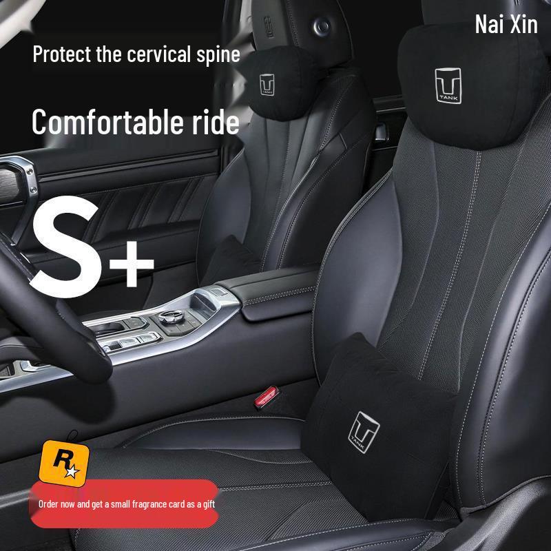 Tank 400 Hi4-T Headrest and Lumbar Support Pillow for Car Interior