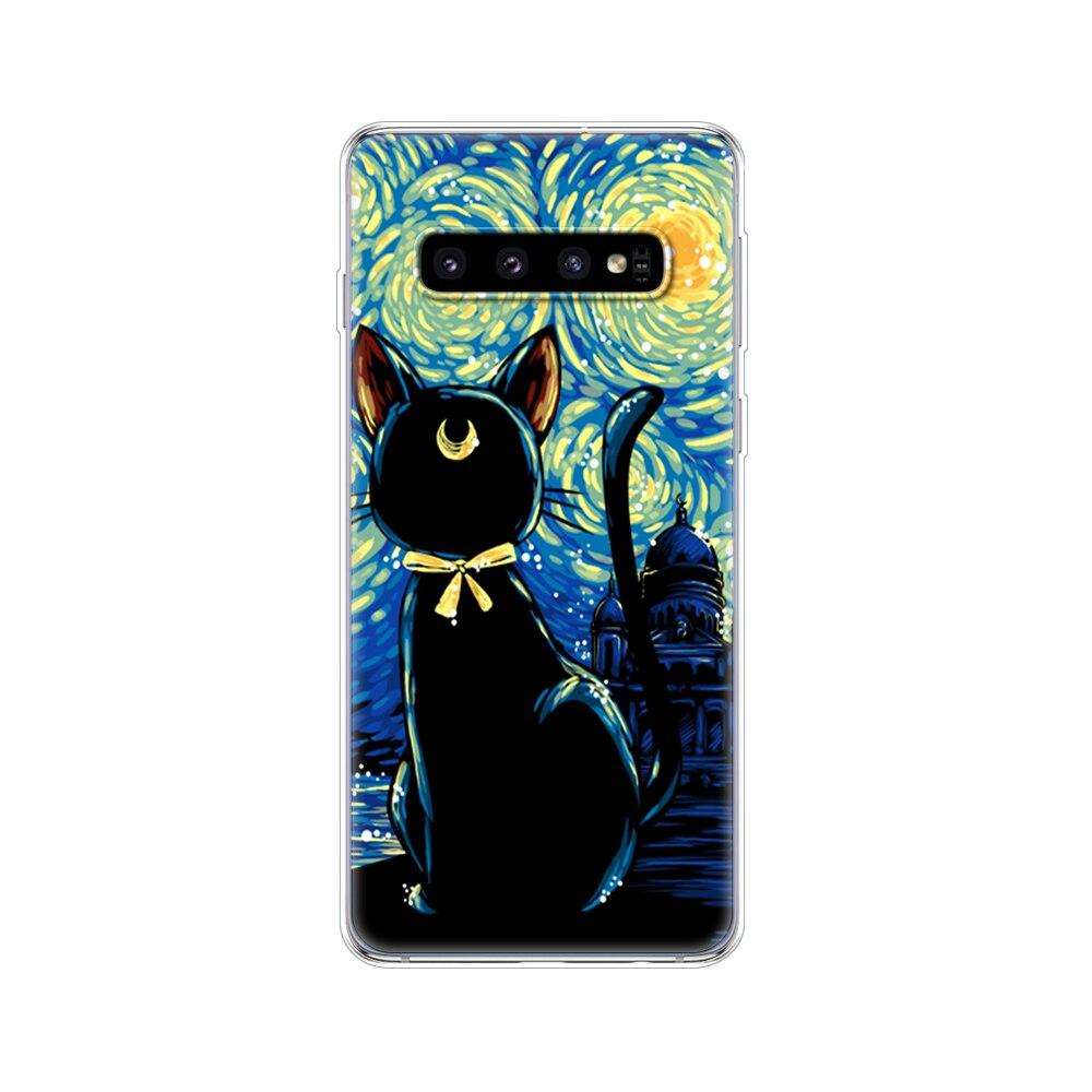 For Samsung Galaxy S10 Case S10Plus Silicone TPU Cover Phone S10 E Case On For Samsung S10 Plus G975F S 10 SM-G973F Transparent