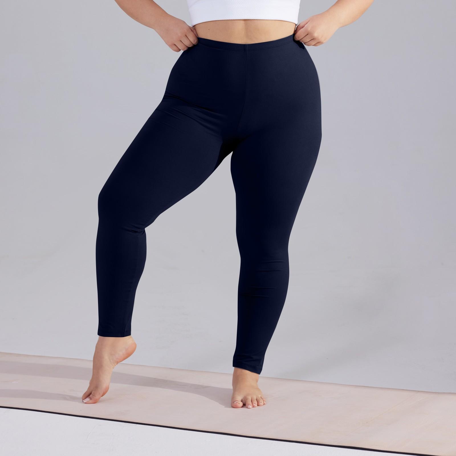 

Женские брюки летние свободные штаны для йоги удобные тренировочные штаны с карманами XXXXXL тёмно-синий