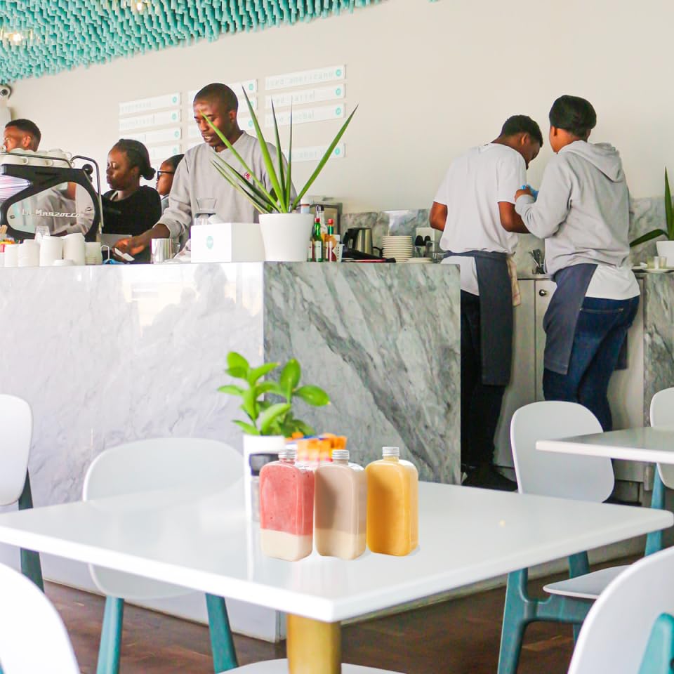 Anneome 10-Piece Tea Bottle, Juice Bottle, Travel Bottle