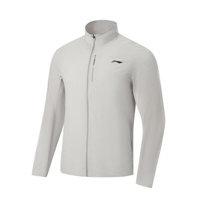Li Ning Fitness Serie Schnelltrocknend Kühl 3D Stehkragen Jacke Herren Jacken AFDW477-1