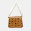 [Pre-Owned] Patricia Mini Coated Canvas Monogram Laurel Lock Crossbody Bag - Very Good #1SPYFUC
