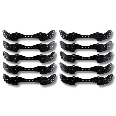 TAGATORON Carbon Front Wide Bumper Set of 10 (1.5mm)