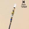 Zodiac Crystal Magic Wand Crystal Ball Magic Scepter Creative Fairy Stick  Holiday Gift