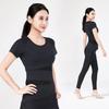 Short Sleeve with Chest Pad Elegant Fairy Style Sexy Yoga Clothes