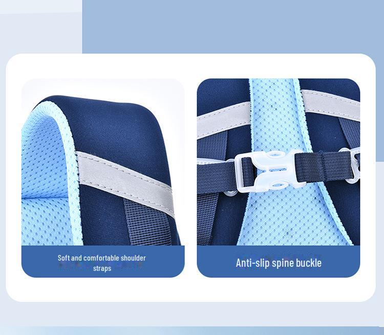 Kreslený Roztomilý Mini Dětský Neoprenový Batoh do Školky - Lehký Batoh proti Ztrátě