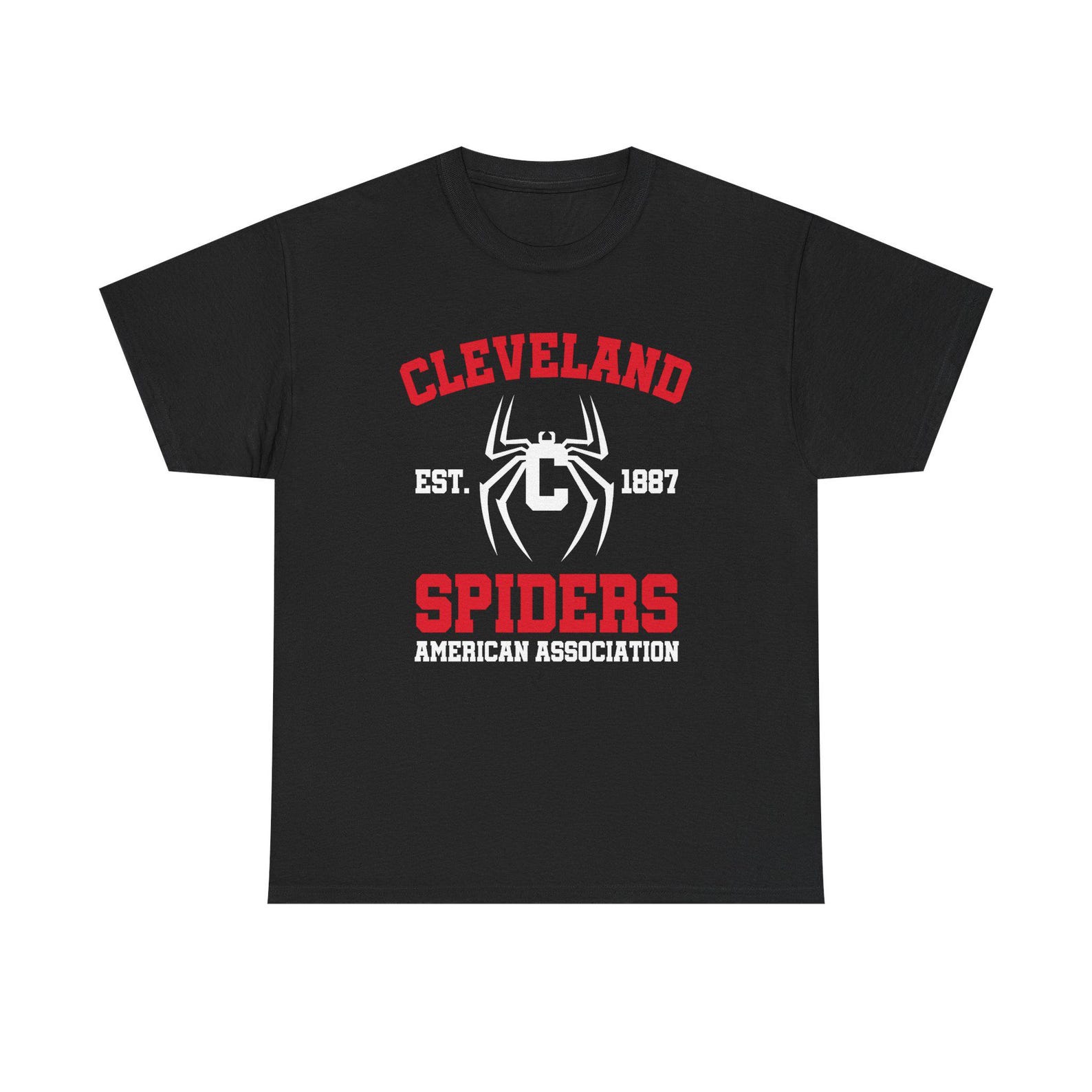 Cleveland Spiders 1887 Logo Tee - American Association T-Shirt S