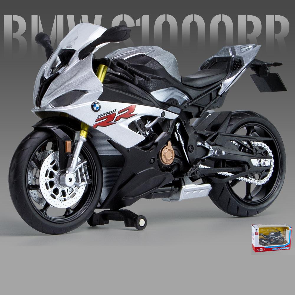 1/12 Scale S1000RR Diecast მოტოციკლეტის მოდელის სათამაშო ბავშვებისთვის Toddler Boys Girls Gift Collection