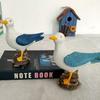 Handmade Resin Seagull Figurine Waterproof Seagull Model Ornament Seabird Ornament  Coastal Home