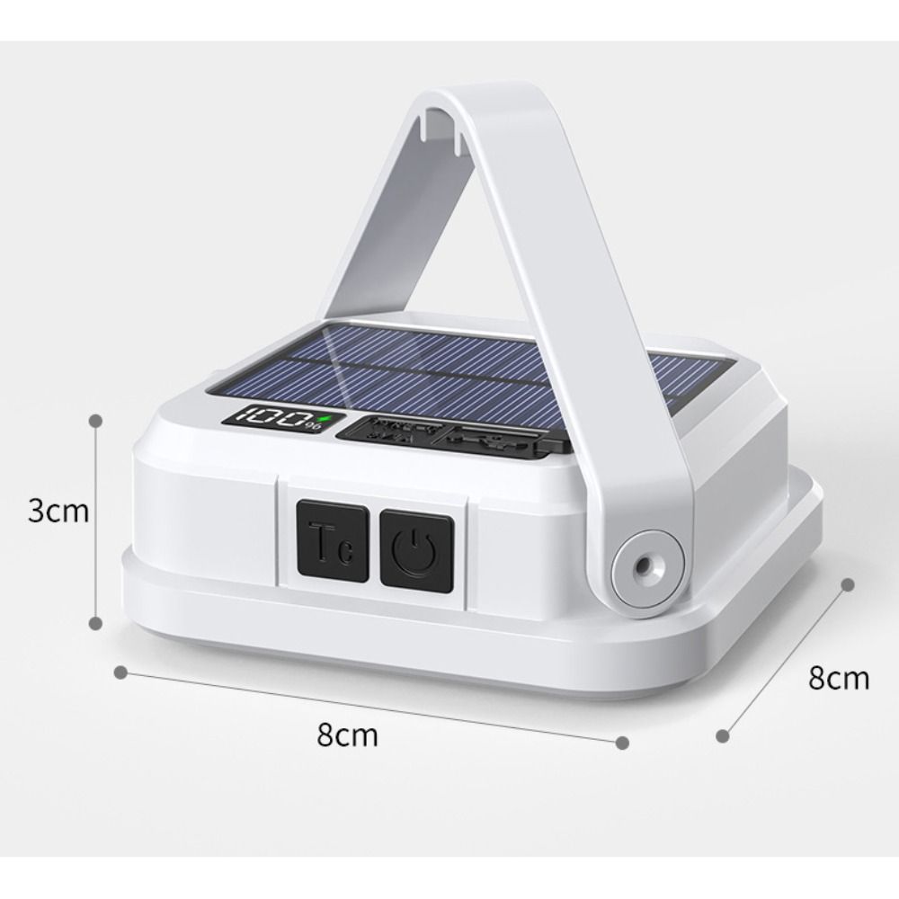 Rechargeable LED Hanging Lamp Portable Camping Lamp High Quality Solar Camping Light  Outdoor Tent