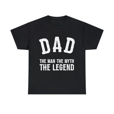 Papa L'Homme Le Mythe La Légende T-shirt Graphique, S-5XL