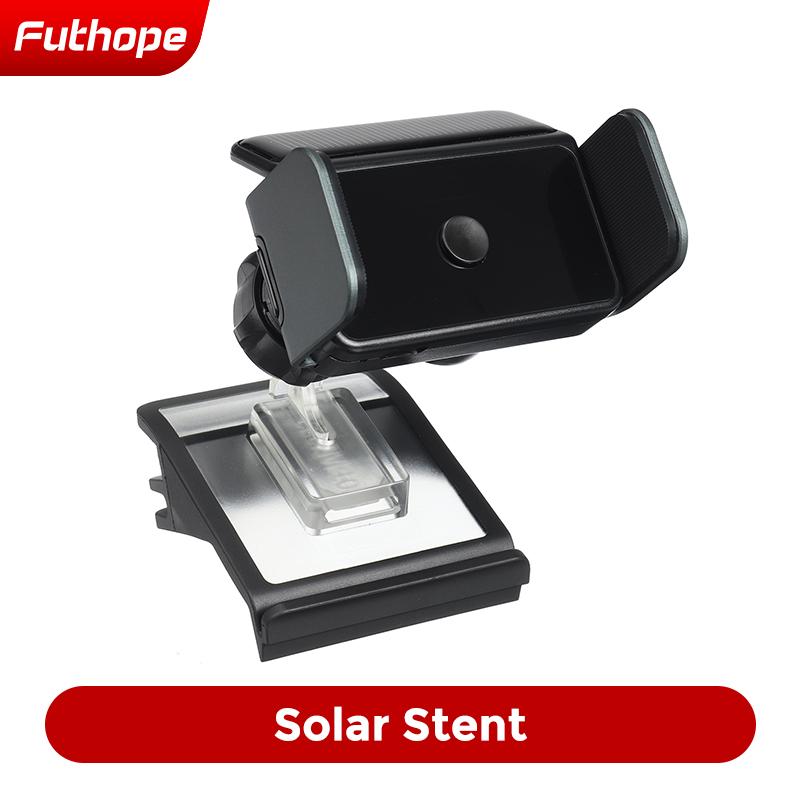 Car Mobile Phone Holder For Tesla Model 3 Model Y 2018-2023 Air Outlet Mount Universal GPS Stand Solar Bracket Car