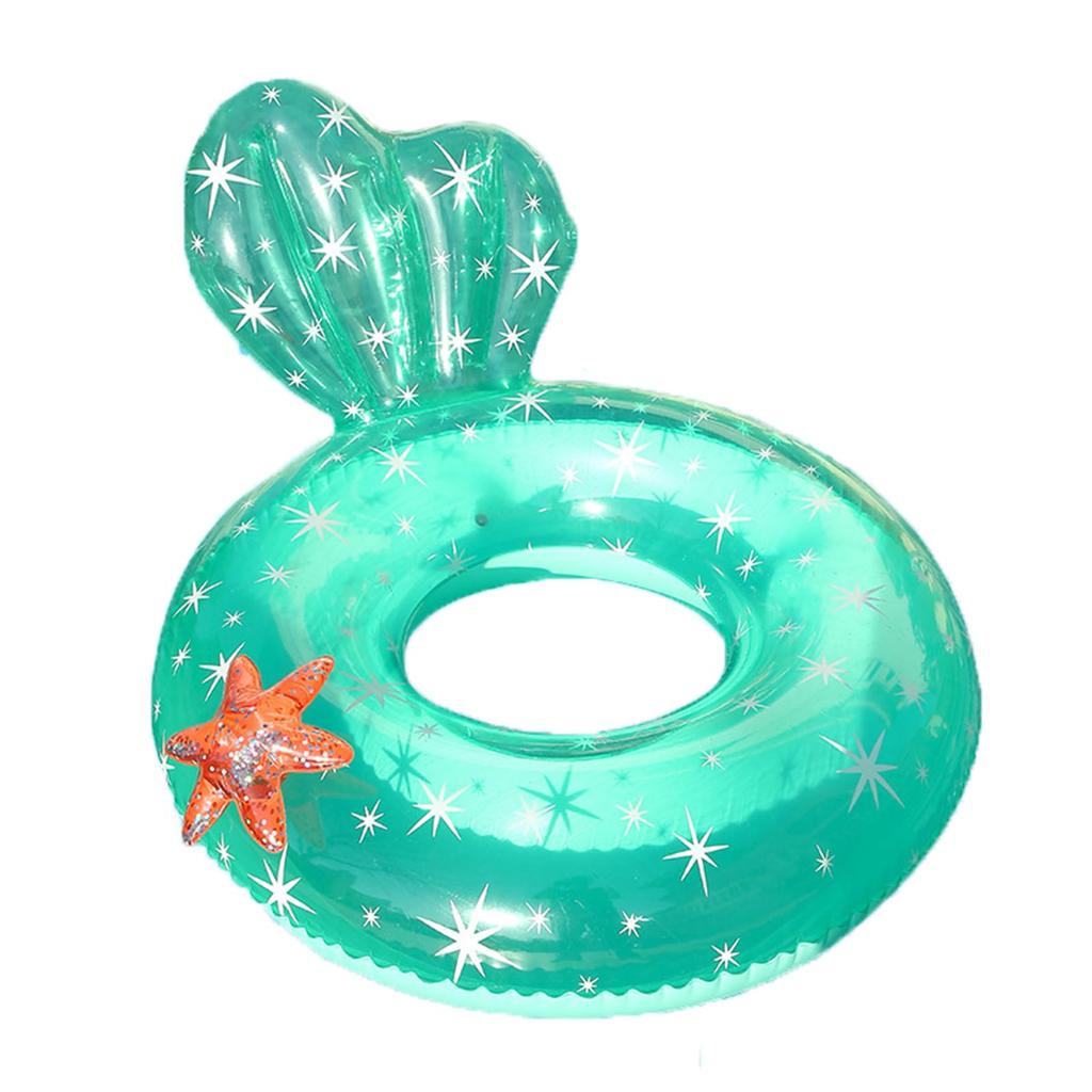 Float for Parent and Mermaid Starfish Large Multifunctional Strong Swimming Summer Heat Leisure 120cm Children, O-Shaped, Adult, Child, Princess,