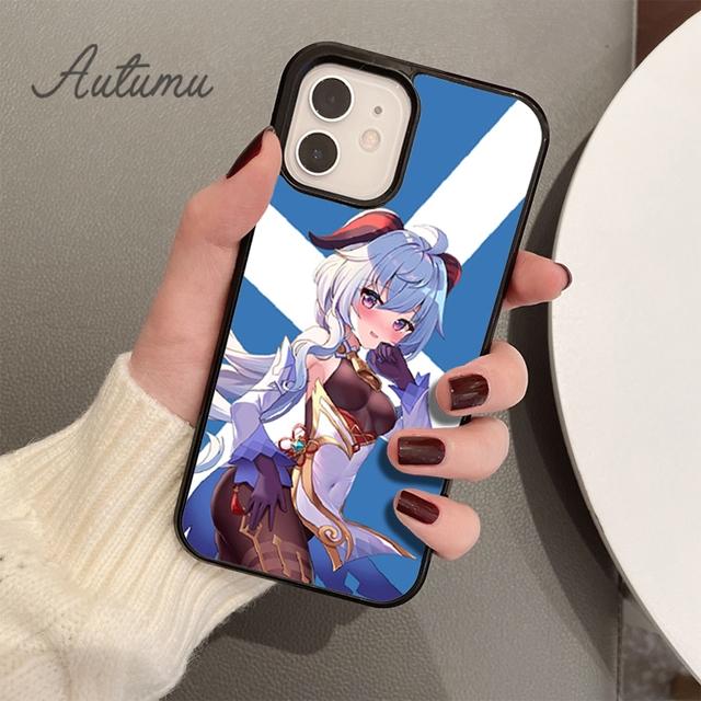 Genshin Impact GanYu Game Phone Case for iPhone 11 12 13 14 Pro Max mini XR XS SE 2020 6S 7 8 Plus Samsung Galaxy S21 S22 Cover