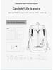 Durant Retro Air Cushion Backpack: Fashionable Basketball Bag for Junior High Students