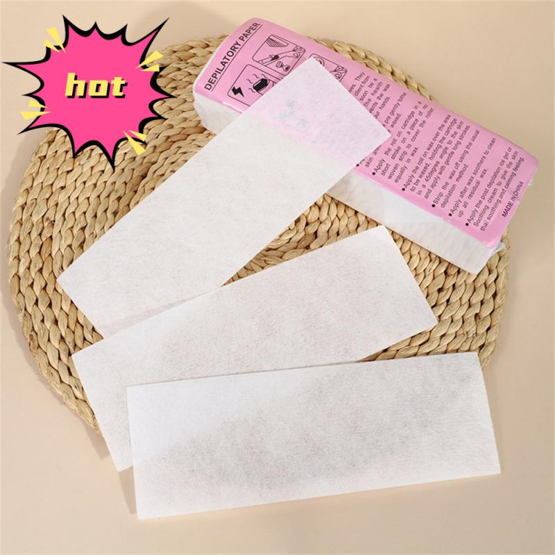 

10-100pcs Removal Nonwoven Body Cloth Hair Remove Wax Paper Rolls High Quality Hair Removal Epilator Wax Strip Paper (as the picture-20232-)-