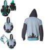 Gemütlicher Anime Hatsune Miku Vocaloid Hoodie mit lebhaftem 3D-Grafikdesign für Komfort