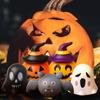 Cute Pumpkin Car Toy ABS Halloween Pull Back Toy Car Ghost Inertia Toy  Children/Kids/Toddlers