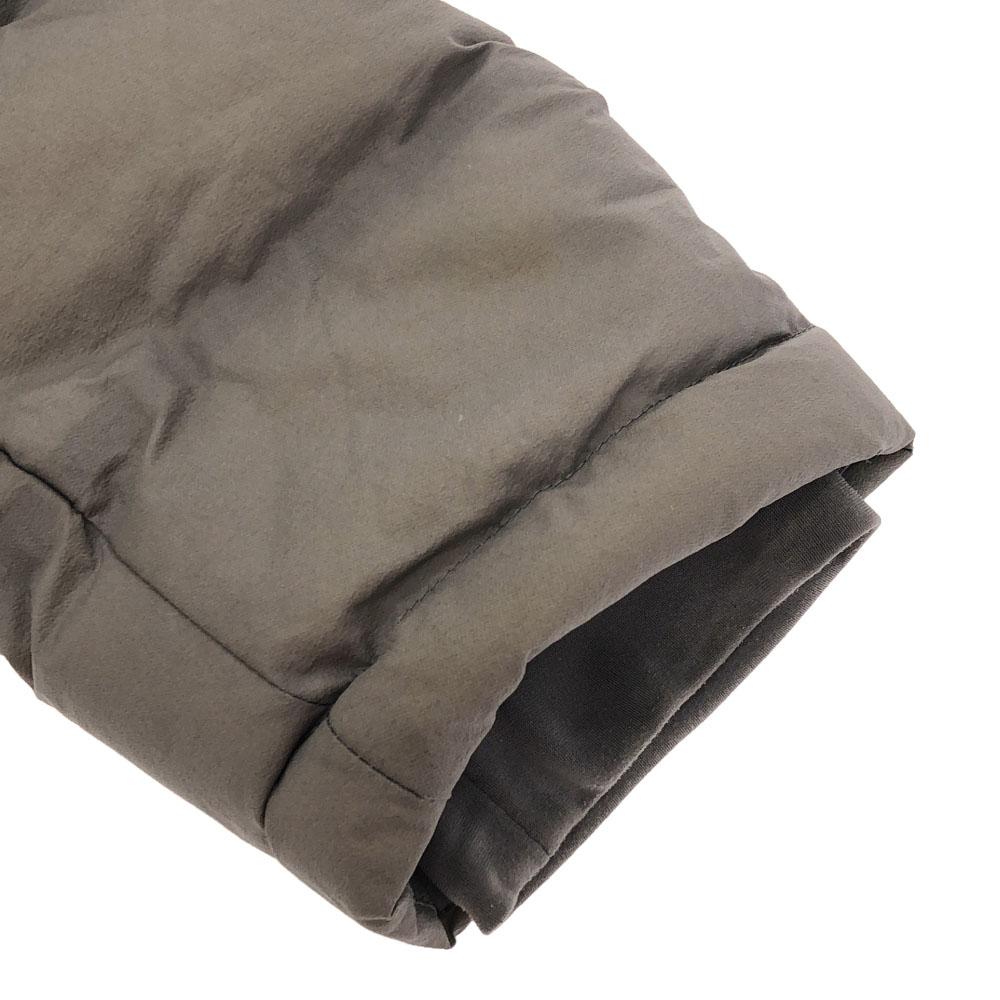 Uniqlo Seamless Down Jacket S Gray Double Zip Men's Used