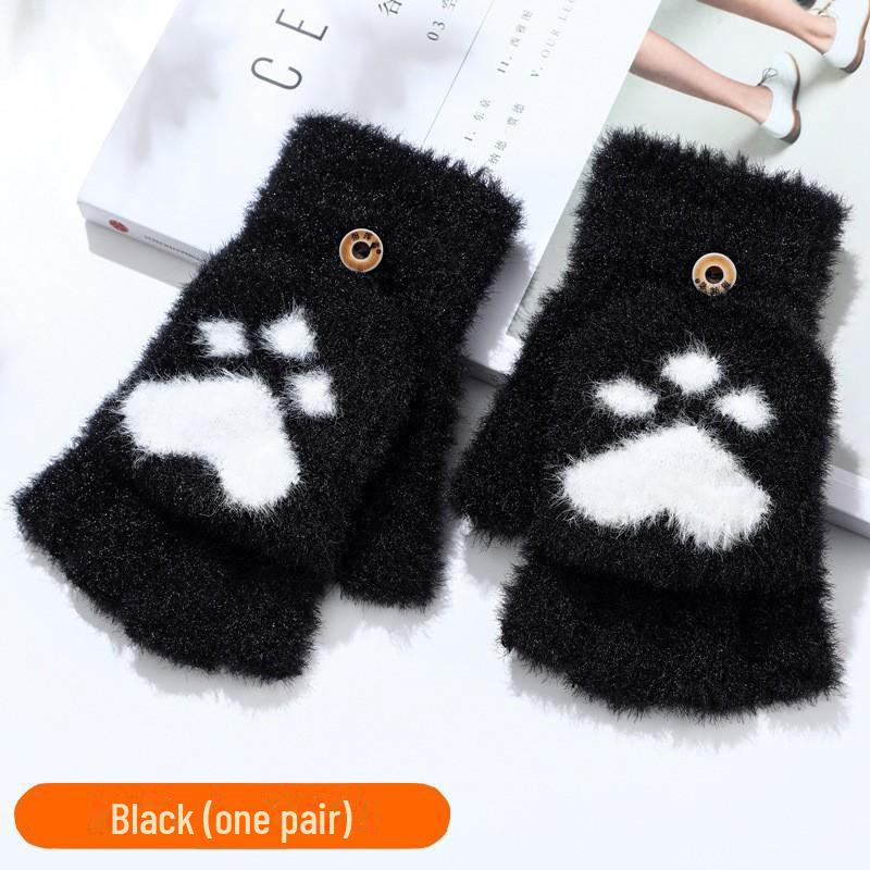 

Вітрозахисні та непромокальні шкіряні велосипедні рукавички унісекс із сенсорним екраном – плюшева підкладка для осені та зими. One Size