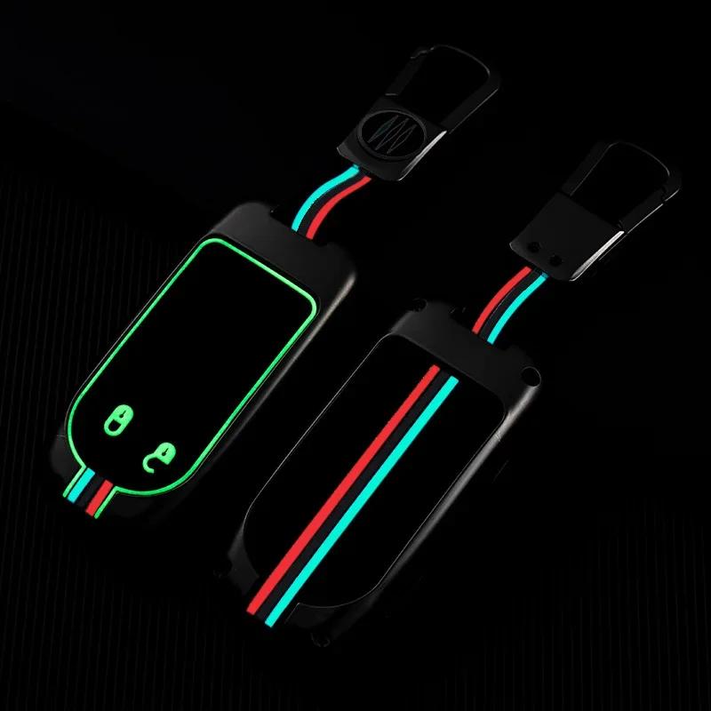 Metal  Car Key Cover Case Fob For Jeep Renegade Compass Grand Cherokee For Chrysler 300C Wrangler Dodge Car Accessaries