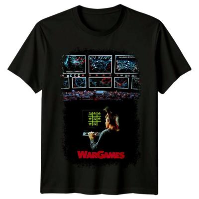 WarGames (1983) Movie Poster Inspired T-Shirt Retro Tee Unisex