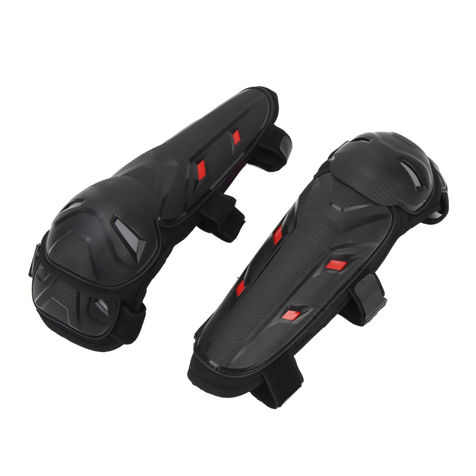 

Мотоциклетные наколенники светоотражающие регулируемые анти-падения EVA PP защита колена голени для катания на роликовых коньках