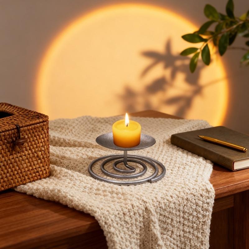 Retro Candlestick Candle Holders Iron Taper Candle Holders for Table Centerpiece Wedding Christmas Home Decorations