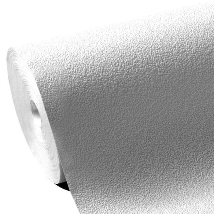 Papier peint - OPERA - 55023 C - Blanc crépi - 10.05 m x 0.53 m - Intérieur