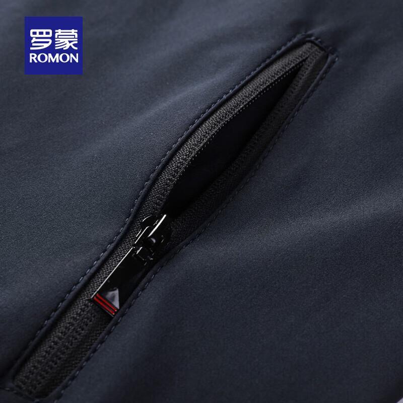 ROMON Men's Baseball Collar Business Casual Jacket 2399