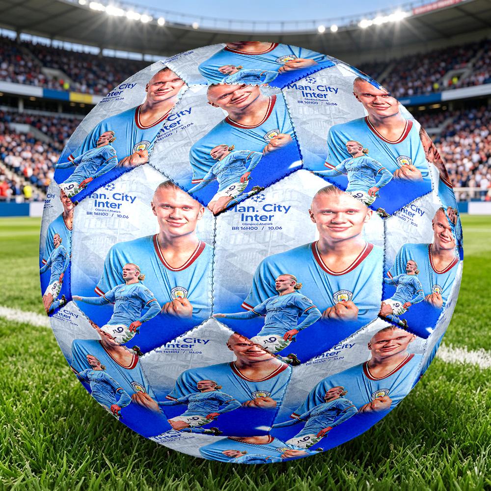 1 pz Gioco Marsiglia Strasburgo Palloni da Calcio Taglia Standard 5 Macchina-Lega Sportiva Partita all'Aperto Pallone da Allenamento Calcio Futbol VoetbalY070811