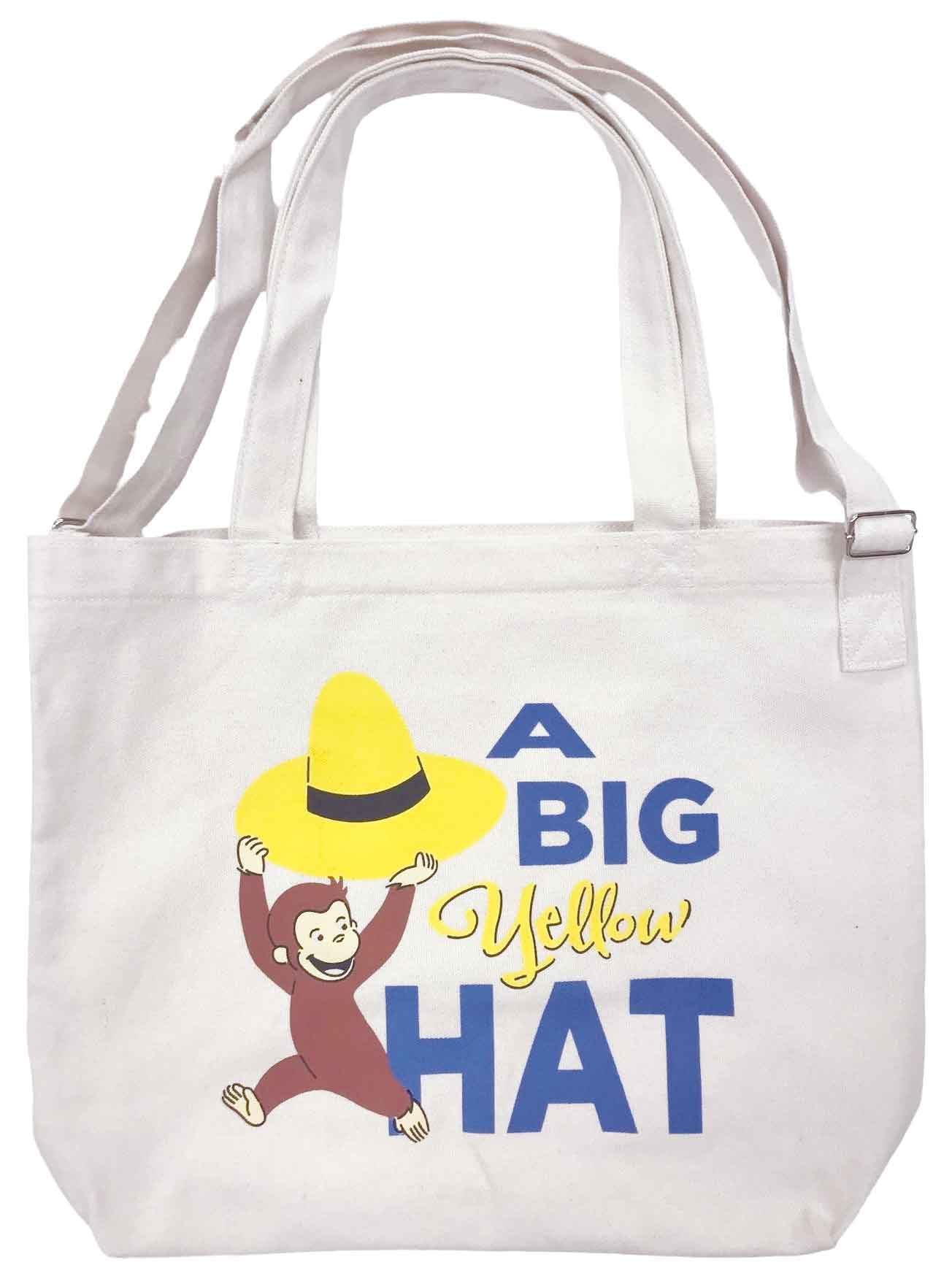 

iPlanning Curious George Divided Shoulder Bag, Hat, W400mm x H300mm x D160mm, K7561A