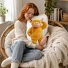 50cm abstract cow-shaped throw pillow