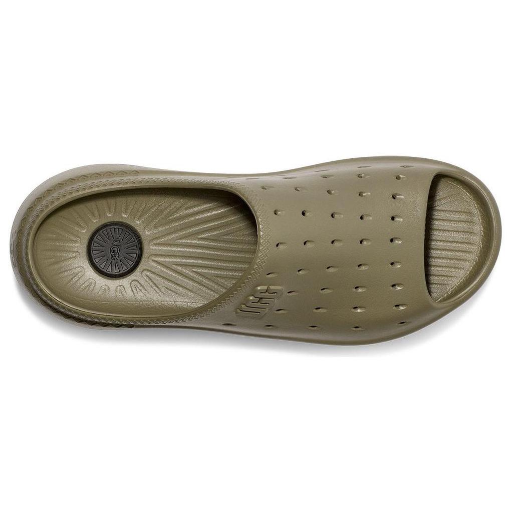 UGG Eva Simple Fresh Slide Sandals Men Sandals Dark-Olive 1137973-BTOL