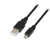 Aisens USB 2.0 Cable Aisens A101-0029/ Usb Male - Microusb Male/ Up To 2.5w/ 60mbps/ 3m/ Black