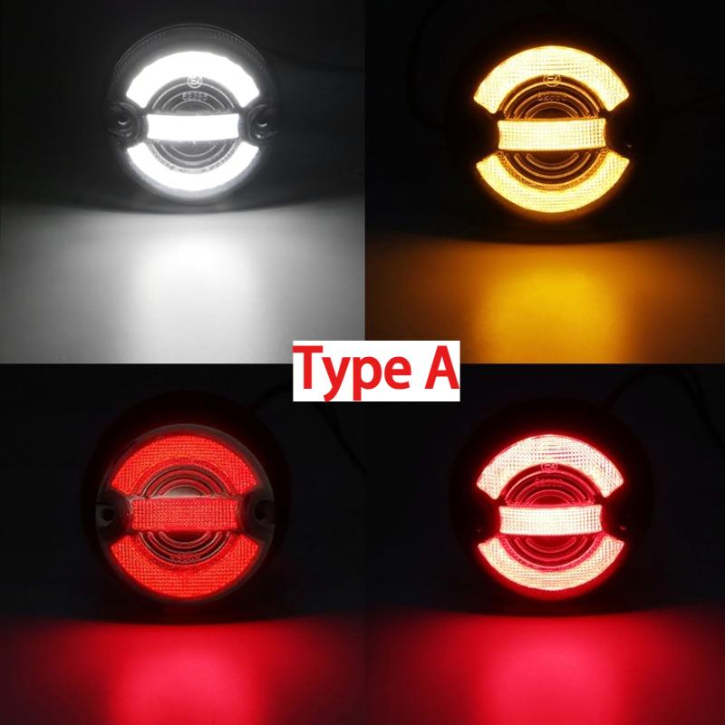 10pcs/set LED Car Indicator Light Upgrade Kit For Land Rover 90/110 1983-1990 Defender 1990-2016 Reversing Turn Signal Fog Lamp