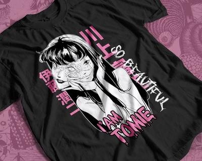 Tomie Anime T-shirt Unisex, Junji Ito Anime Manga Shirt