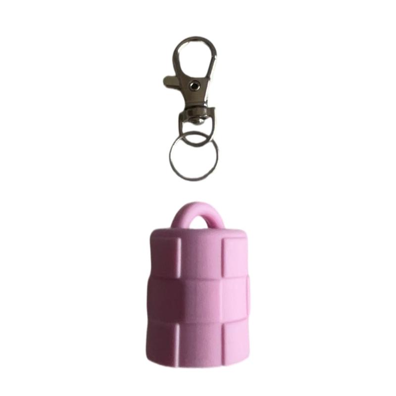 Soft Silicone Lipgloss Keychain Charm Keychain Cover For Keys And Bags Portable Fashion Jewelry Accessory With 3 Colors