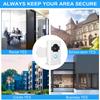 Anti-Theft Doorbell Door Mount No-Drill Mounting Bracket Full Coverage Mounting Bracket Video Doorbell Holder Durable