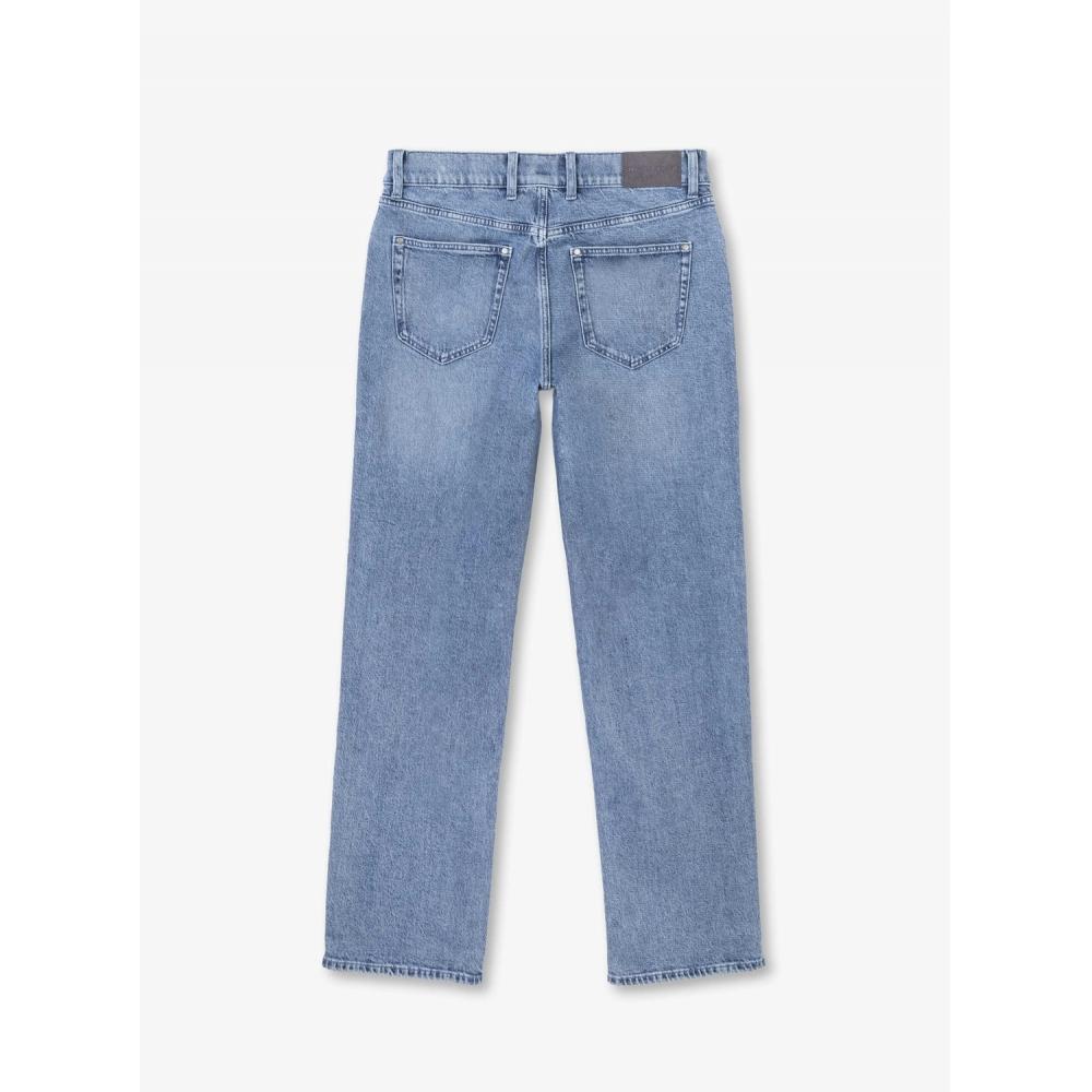 Michael Kors Finn Straight Jeans Os5900khp34488 Dusk Blue Wash