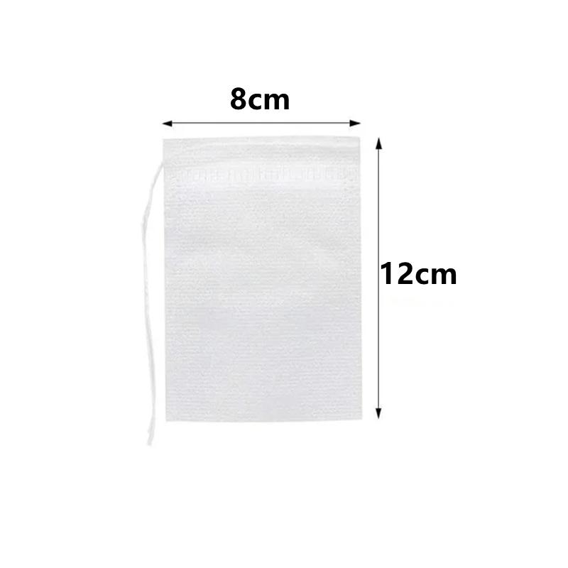 Disposable Teabags Non-woven Fabric Tea Filter Bags for Coffee Spice Tea Bag with Empty Tea Bags With Strings Nylon Filter Bag