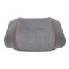 Heated Neck Pillow Gray USB Powered 3 Heating Levels Memory Foam Ergonomic Neck Support Pillow