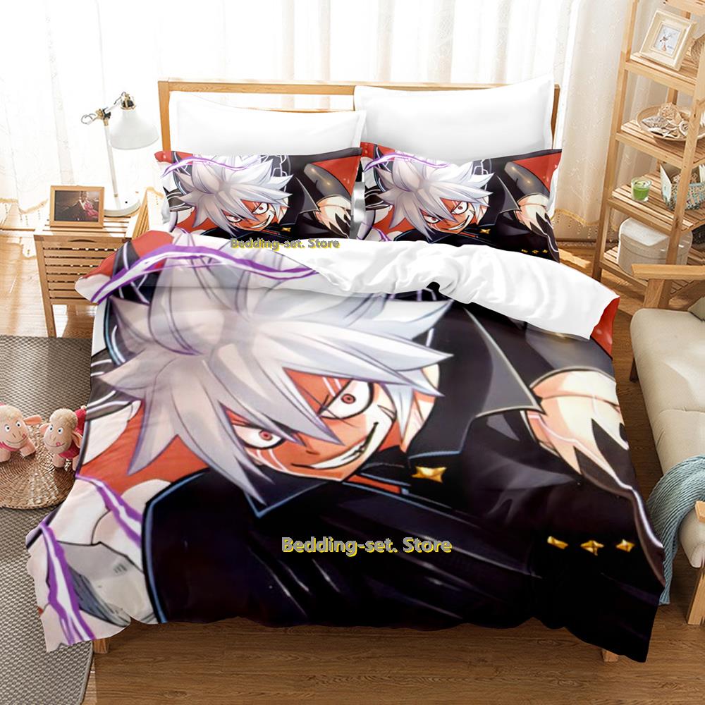 Comforter New Shiki Bedding Set Single Twin Full Queen King Size Bed Set Adult Kid Bedroom Three-Piece Suits Personality Anime Bed Sh