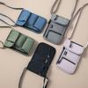 Oxford Stoff Umhänge-Handytasche RFID-Blockierung Lanyard Reisepass-Tasche Reisegebrauch