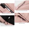 Winter-Damen-Outdoor-Skijacke, dick, warm, winddicht, wasserdicht, atmungsaktiv