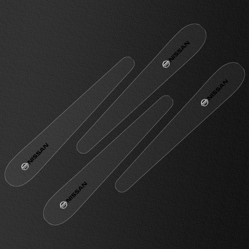 8Pcs Transparent Car Door Handle Bowl Anti Scratch Protective 3D Sticker For Nissan Nismo DAYZ Livina Roox Sentra Altima Cube Micra Note Skyline